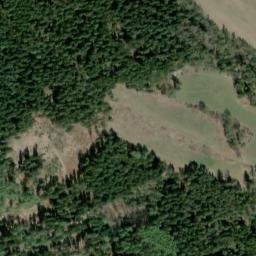 Satellite imagery of Elektroporcelan [Merklín u Karlových Var] factory chimney, CZ