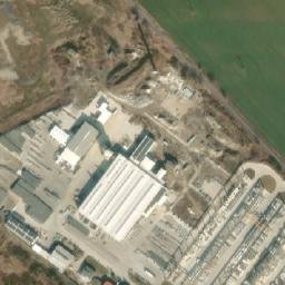 Satellite imagery of Prefa Betonika Plus [Lužec nad Vltavou] factory chimney, CZ