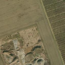 Satellite imagery of Presbeton [Lužec nad Vltavou] factory chimney, CZ