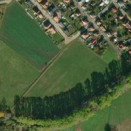 Satellite imagery of [Kopidlno] church t., CZ