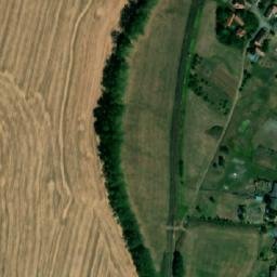 Satellite imagery of [Ohnišťany] church t., CZ