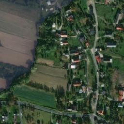 Satellite imagery of [Velké Kunětice] church t., CZ