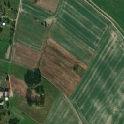 Satellite imagery of [Velké Kunětice] church t., CZ