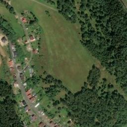 Satellite imagery of [Kraslice] church t.,, CZ