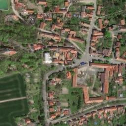 Satellite imagery of [Vraný] church t., CZ