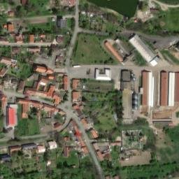 Satellite imagery of [Vraný] church t., CZ