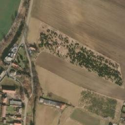 Satellite imagery of [Hořín-Vrbno] church t., CZ