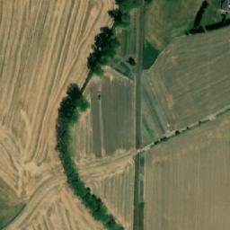 Satellite imagery of [Ohnišťany] church t., CZ