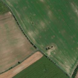 Satellite imagery of Nový hrad [Jimlín] church outlook t., CZ