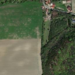 Satellite imagery of [Vraný] church t., CZ