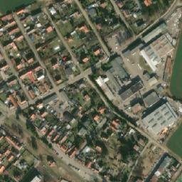 Satellite imagery of Presbeton [Lužec nad Vltavou] factory chimney, CZ