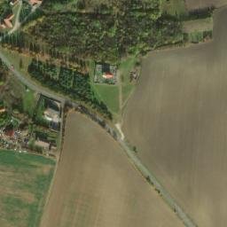 Satellite imagery of [Cholenice] chapel t., CZ