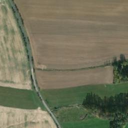 Satellite imagery of [Velké Kunětice] church t., CZ
