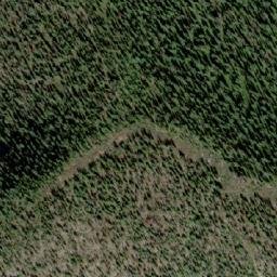 Satellite imagery of Kuskanax Mountain, CA