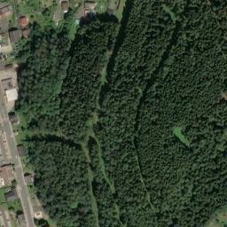 Satellite imagery of [Kraslice] heat plant chimney, CZ