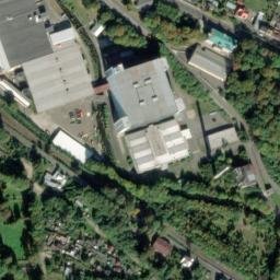 Satellite imagery of Vlnap [Nejdek] factory chimney, CZ