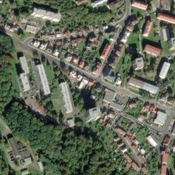 Satellite imagery of Vlnap [Nejdek] factory chimney, CZ