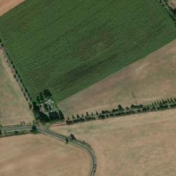 Satellite imagery of Nový hrad [Jimlín] church outlook t., CZ