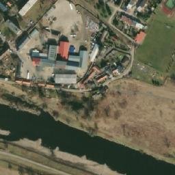 Satellite imagery of [Lužec nad Vltavou] church t., CZ