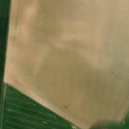 Satellite imagery of [Hněvčeves] church t., CZ
