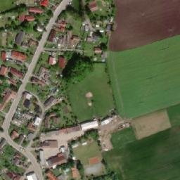 Satellite imagery of [Jasenná] church t., CZ