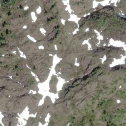 Satellite imagery of Tlakwa Mountain, CA