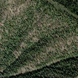 Satellite imagery of Kuskanax Mountain, CA