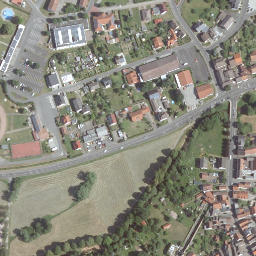 Satellite imagery of Steinau Castle, DE