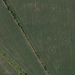 Satellite imagery of [Vilémov u Kadaně-Zahořany] church t., CZ