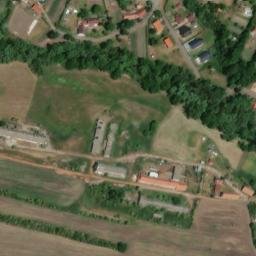 Satellite imagery of [Libědice] church t., CZ