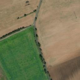 Satellite imagery of Nový hrad [Jimlín] church outlook t., CZ