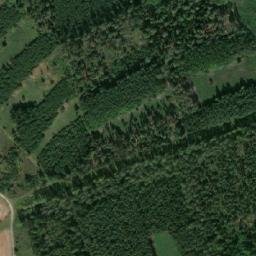 Satellite imagery of V Mikově) [Malý Újezd], CZ