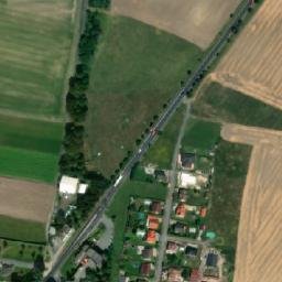 Satellite imagery of [Byšice] church sanctus t., CZ