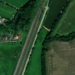 Satellite imagery of [Hněvčeves] church t., CZ