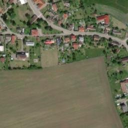 Satellite imagery of [Jasenná] church t., CZ