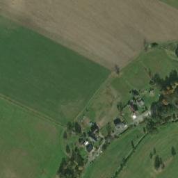 Satellite imagery of [Černá Voda] church t., CZ