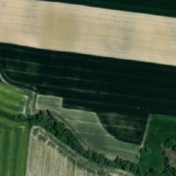 Satellite imagery of [Slezské Pavlovice[ church t., CZ