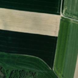 Satellite imagery of [Slezské Pavlovice[ church t., CZ