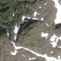 Satellite imagery of Tlakwa Mountain, CA