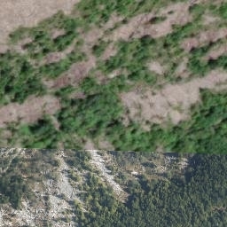 Satellite imagery of Mount Whieldon, CA