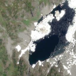 Satellite imagery of Mount Duke, CA
