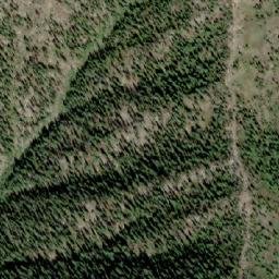 Satellite imagery of Kuskanax Mountain, CA