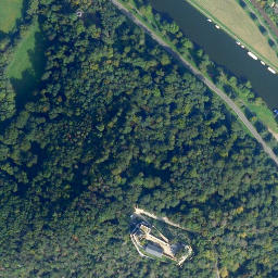 Satellite imagery of Nassau Castle, DE