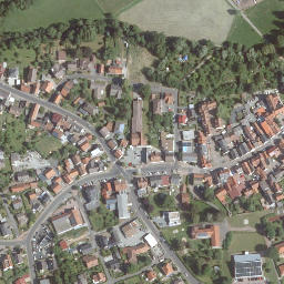 Satellite imagery of Steinau Castle, DE