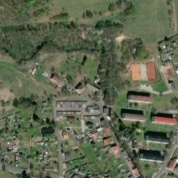 Satellite imagery of [Hroznětín] church t., CZ