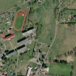 Satellite imagery of [Hroznětín] church t., CZ