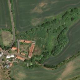 Satellite imagery of [Vilémov u Kadaně-Zahořany] church t., CZ