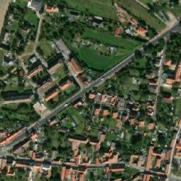 Satellite imagery of [Byšice] church sanctus t., CZ