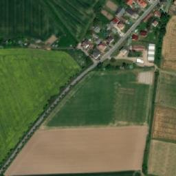 Satellite imagery of [Hněvčeves] church t., CZ