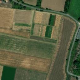 Satellite imagery of [Hněvčeves] church t., CZ